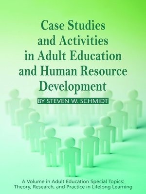 cover image of Case Studies and Activities in Adult Education and Human Resource Development